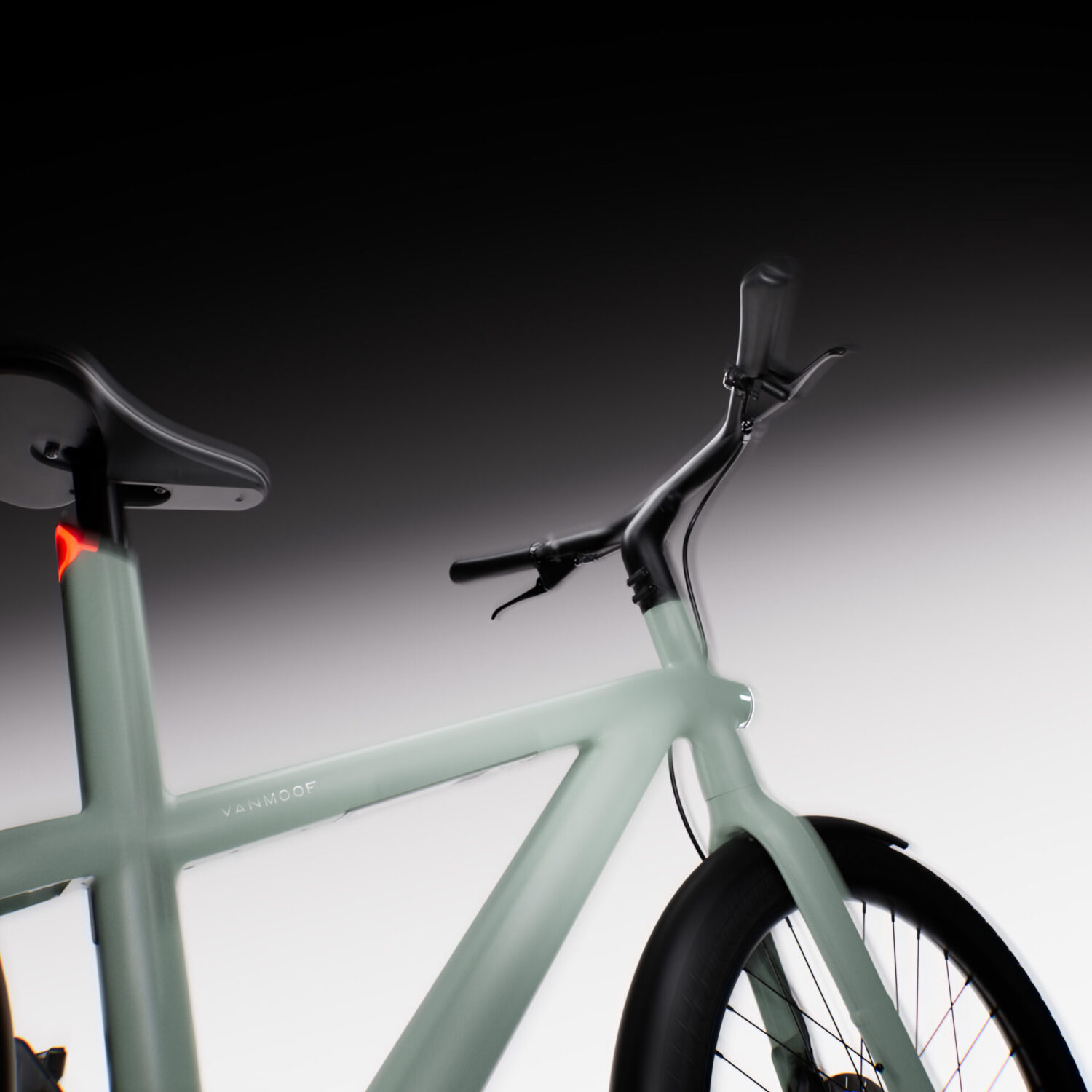 VanMoof S6 Open Pearl Green
